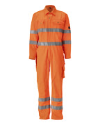 00419-860-14 Kombinezon z kieszeniami na kolanach - pomarańcz hi-vis 