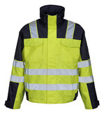 05023-880-171 Kurtka Zimowe - żółty hi-vis/granat