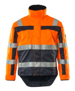 07223-880-141 Kurtka Zimowe - pomarańcz hi-vis/granat