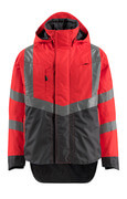 15501-231-14010 Kurtka Membranowa - pomarańcz hi-vis/ciemny granat