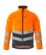 15503-259-14010 Kurtka Polarowa - pomarańcz hi-vis/ciemny granat