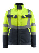 15909-948-14010 Kurtka - pomarańcz hi-vis/ciemny granat