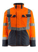 15935-126-17010 Kurtka Zimowe - żółty hi-vis/ciemny granat