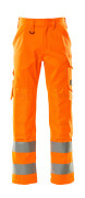 16879-860-14 Spodnie z kieszeniami na kolanach - pomarańcz hi-vis 