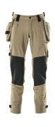 17031-311-010 Spodnie z kieszeniami wiszącymi - ciemny granat