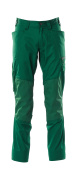 18379-230-03 Spodnie z kieszeniami na kolanach - zieleń