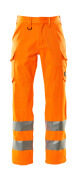 18879-860-14 Spodnie z kieszeniami na udach - pomarańcz hi-vis 
