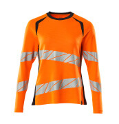 19091-771-14010 T-Shirt z długimi rękawami - pomarańcz hi-vis/ciemny granat