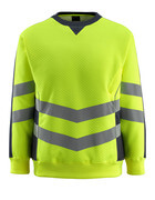 50126-932-14010 Sweter - pomarańcz hi-vis/ciemny granat