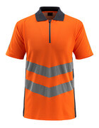 50130-933-14010 Koszulka Polo - pomarańcz hi-vis/ciemny granat