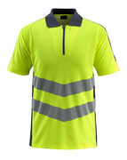 50130-933-14010 Koszulka Polo - pomarańcz hi-vis/ciemny granat