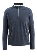 50148-239-010 Bluza polarowa z krótkim zamkiem błyskawicznym - ciemny granat