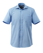 50628-988-71 Koszula, z krótkimi rękawami - jasny niebieski