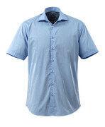 50632-984-71 Koszula, z krótkimi rękawami - jasny niebieski